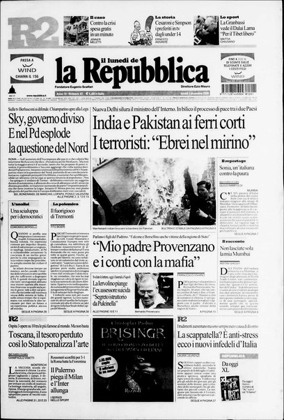 Il lunedì de La repubblica